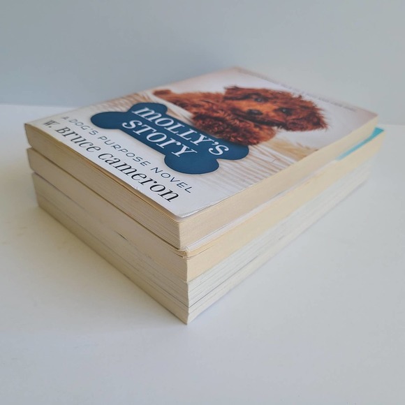 5/$15 - 3 Kids Dog Book Lot W Bruce Cameron Lily to the Rescue Molly's Ellie's - Picture 4 of 16